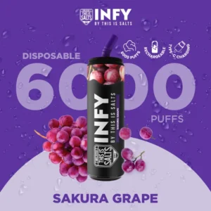 INFY 6000 Puffs Sakura Grape