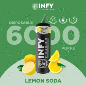 INFY 6000 Puffs Lemon Soda