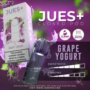 Jues Plus Grape Yogurt