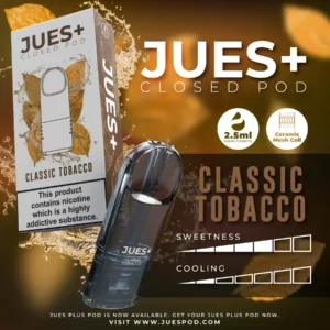Jues Plus Classic Tobacco
