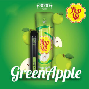 Popup Disposable Green Apple